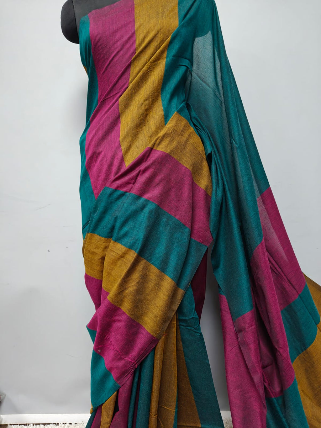 khaddi Cotton Silk Saree