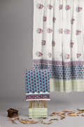 Exclusive new hand block printed cotton suits with cotton duptta