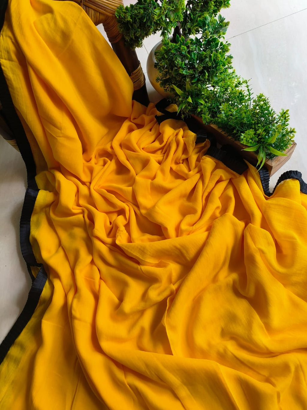 Beautiful Cotton Mulmul Saree Without blouse
