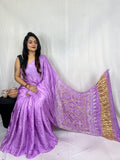 Pure Modal Silk Saree with blouse