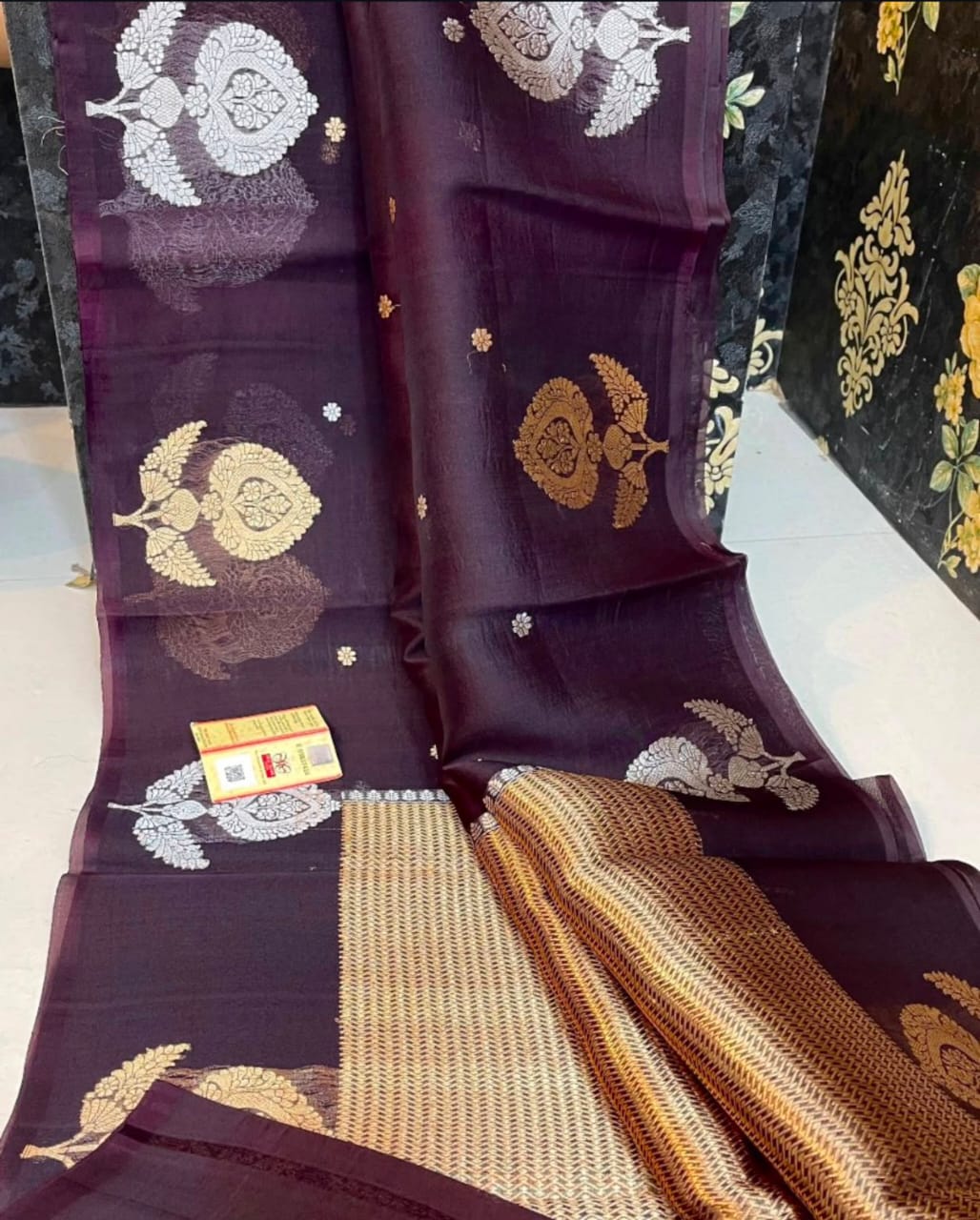 Banarasi Semi kora silk saree