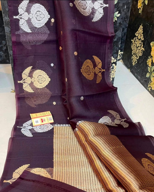 Banarasi Semi kora silk saree