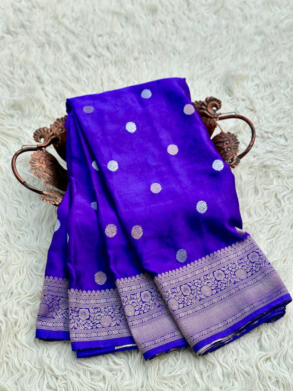 Banarasi katan mashru silk saree