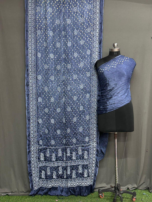 Pure Modal Silk Saree with blouse