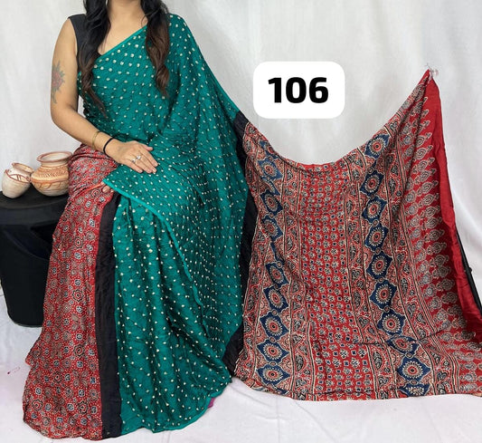 Pure Modal Silk Saree with blouse