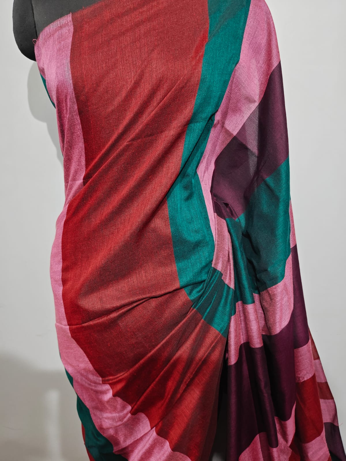 khaddi Cotton Silk Saree