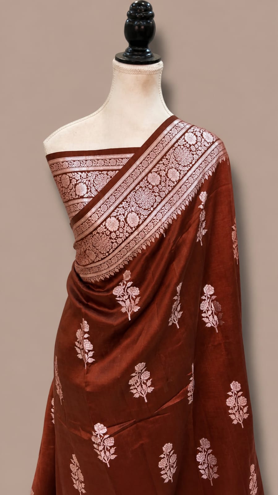 Banarasi Soft  Silk Saree With Zari Work