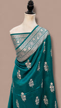 Banarasi Soft  Silk Saree With Zari Work