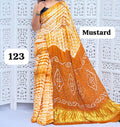 Pure Modal Silk Saree with blouse With Tissue Pallu