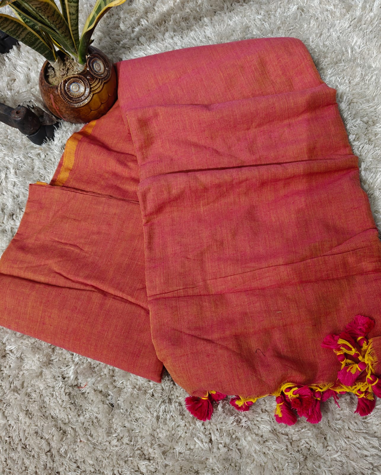 khaddi Cotton Silk Saree