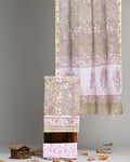 Pure Cotton Hand Block Print Suit With Kota Doriya Dupatta