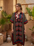Pure Modal Silk Handblock Printed Kaftans Stitched suit