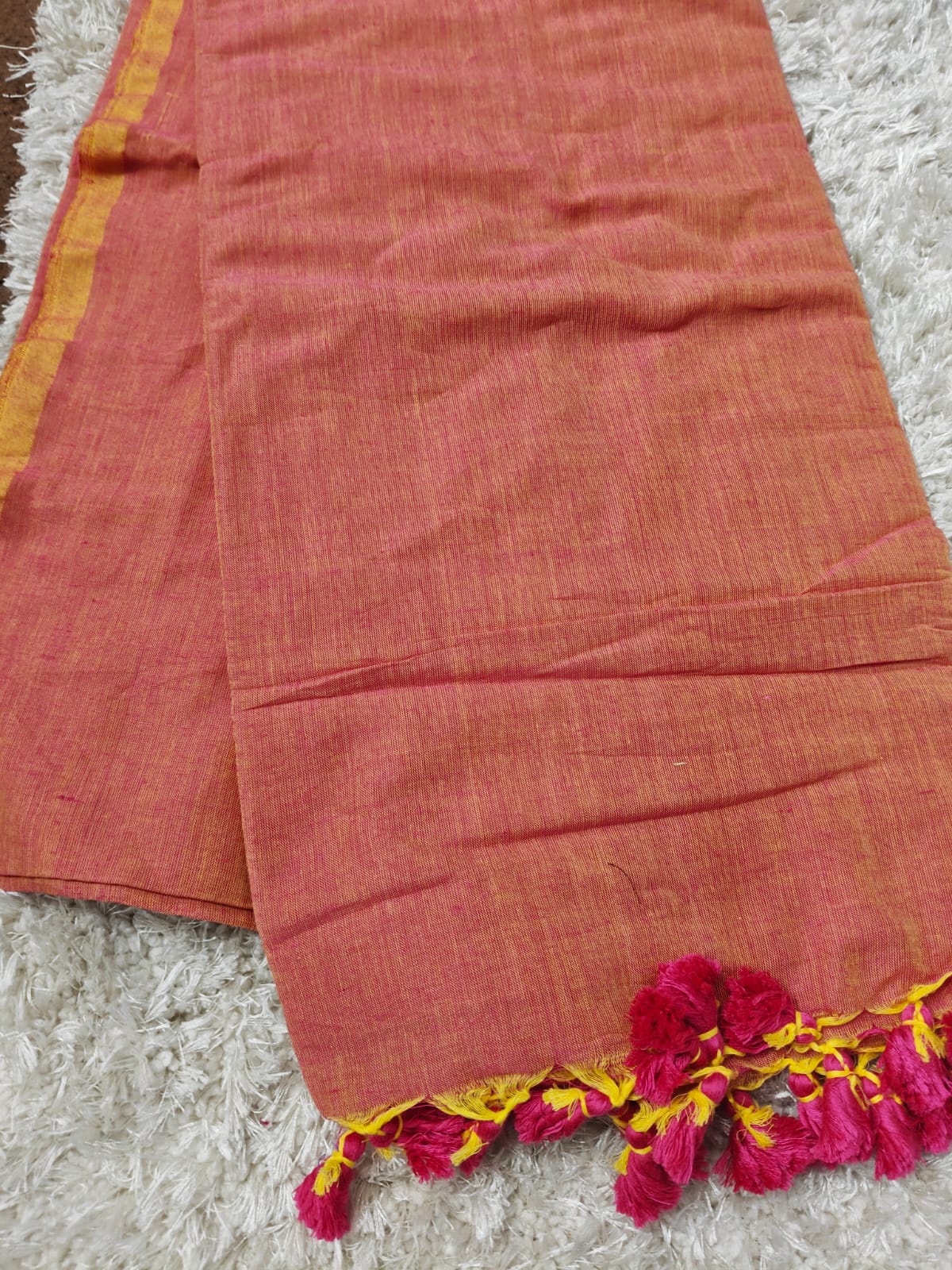khaddi Cotton Silk Saree
