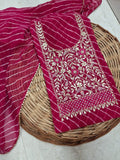 Designer Georgette Suit Set with Gota Patti Work