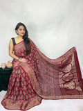 Pure Modal Silk Saree with blouse