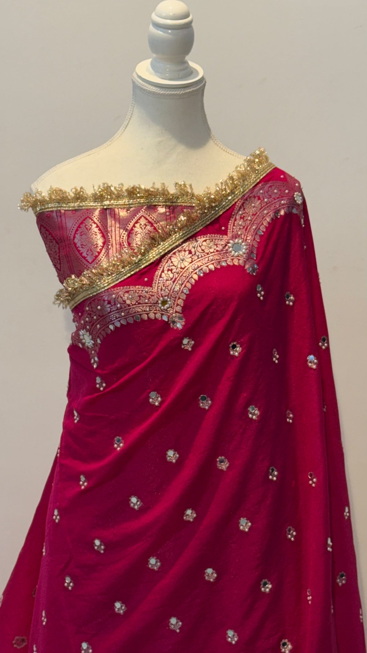 Banarasi  katan soft silk saree with blouse