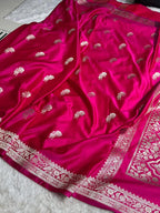 Banarasi katan mashru silk saree