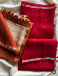 Pure Handloom banarasi  kora Silk Saree