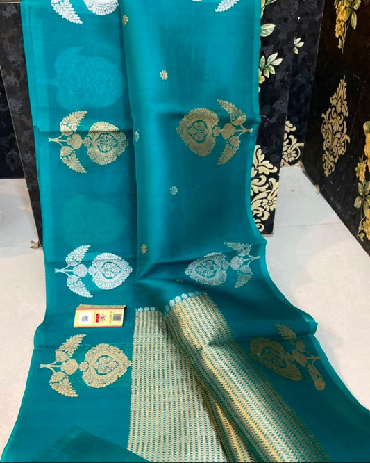 Banarasi Semi kora silk saree