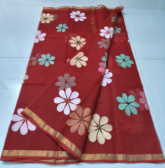 Pure Kota-Doria Saree with Blouse