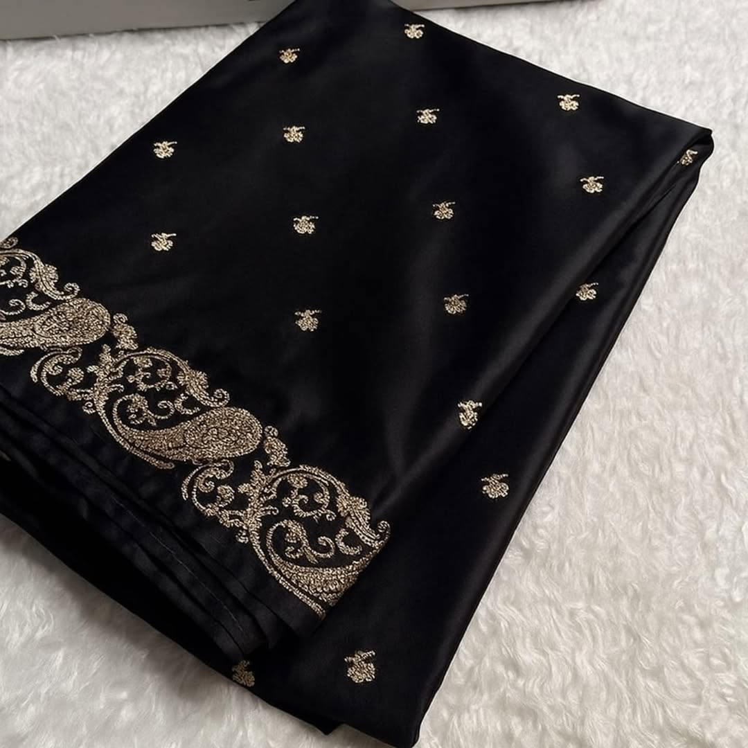 Banarasi katan mashru silk saree