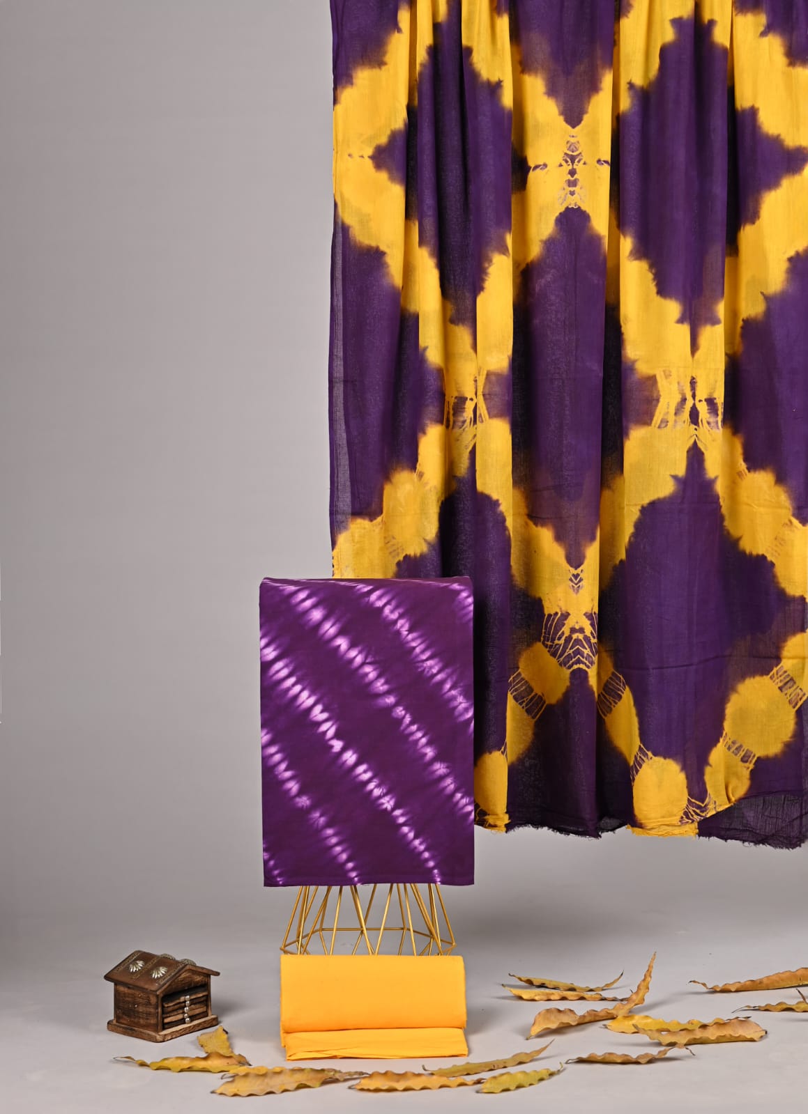Exclusive new hand block printed cotton suits with cotton duptta