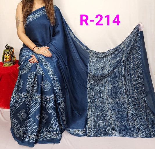 Pure Modal Silk Saree with blouse