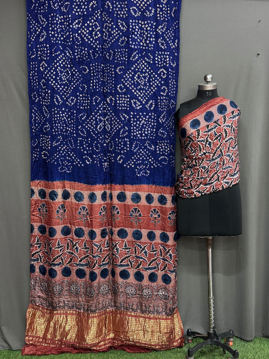 Pure Modal Silk Saree with blouse