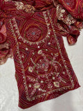 Designer Georgette Suit Set with Gota Patti Work