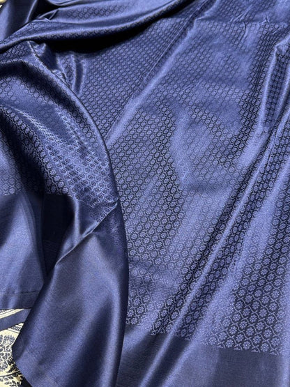 Banarasi Pure katan mashru silk saree With Blouse