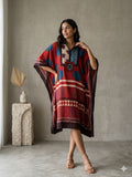 Pure Modal Silk Handblock Printed Kaftans Stitched suit