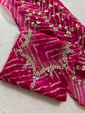 Designer Georgette Suit Set with Gota Patti Work