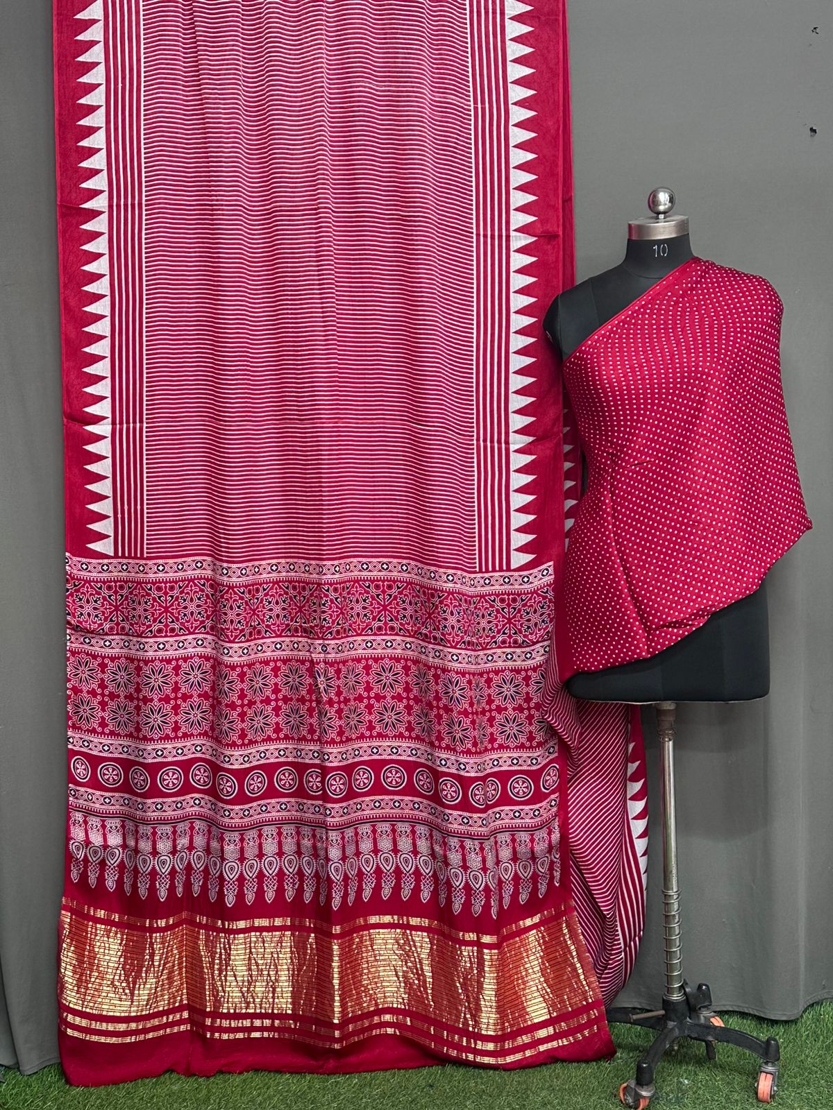 Pure Modal Silk Saree with blouse