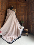 Beautiful Cotton Mulmul  Saree