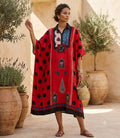 Pure Modal Silk Handblock Printed Kaftans Stitched suit