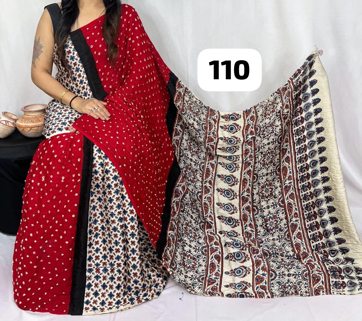 Pure Modal Silk Saree with blouse