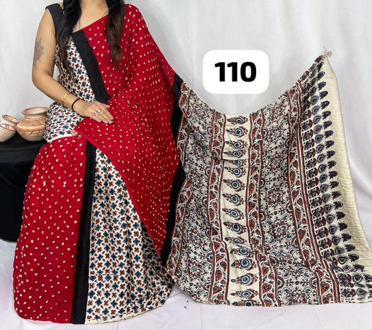 Pure Modal Silk Saree with blouse