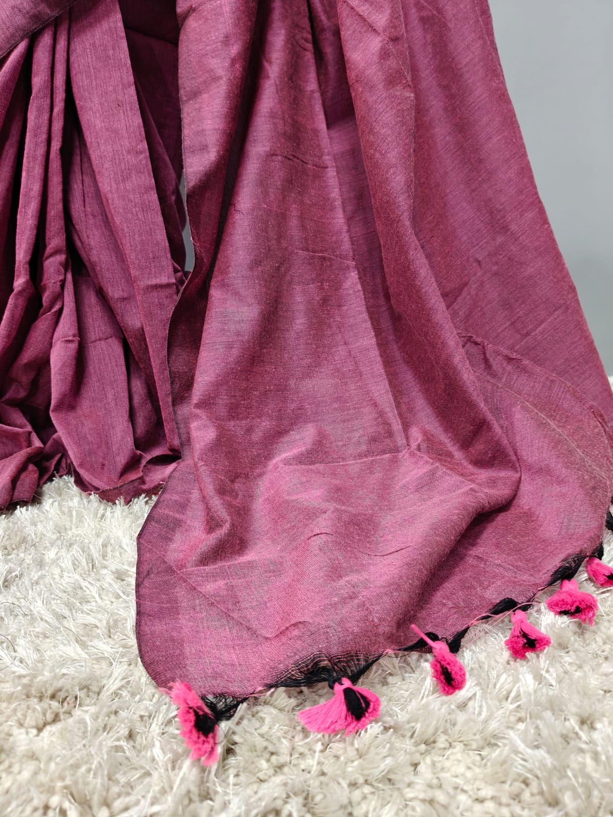 khaddi Cotton Silk Saree