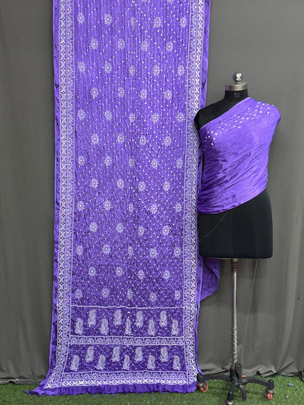 Pure Modal Silk Saree with blouse