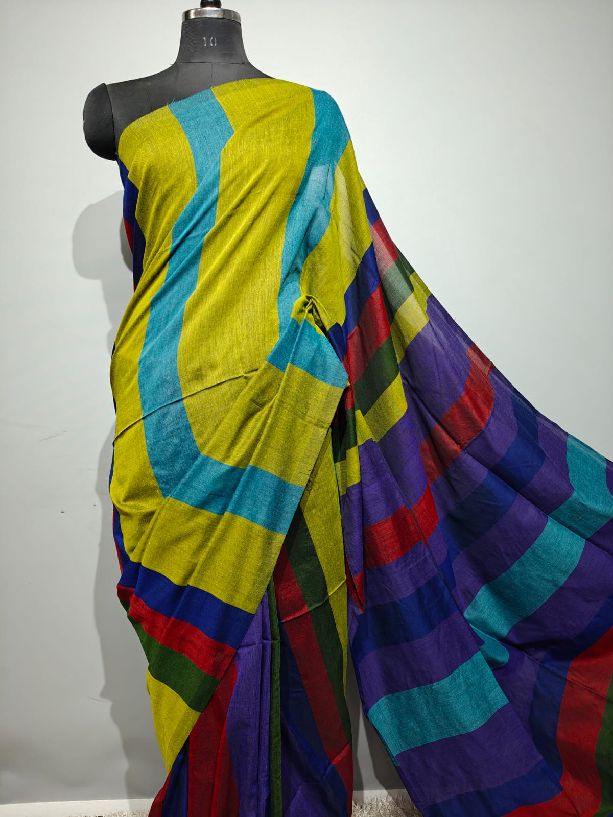 khaddi Cotton Silk Saree