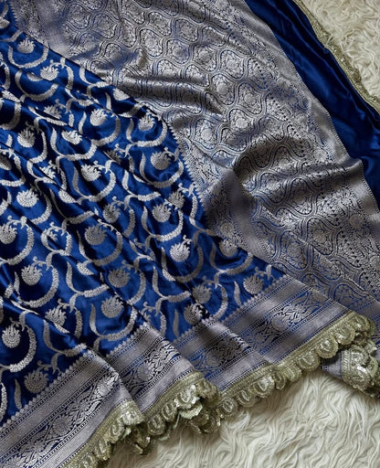 Banarasi katan mashru silk saree
