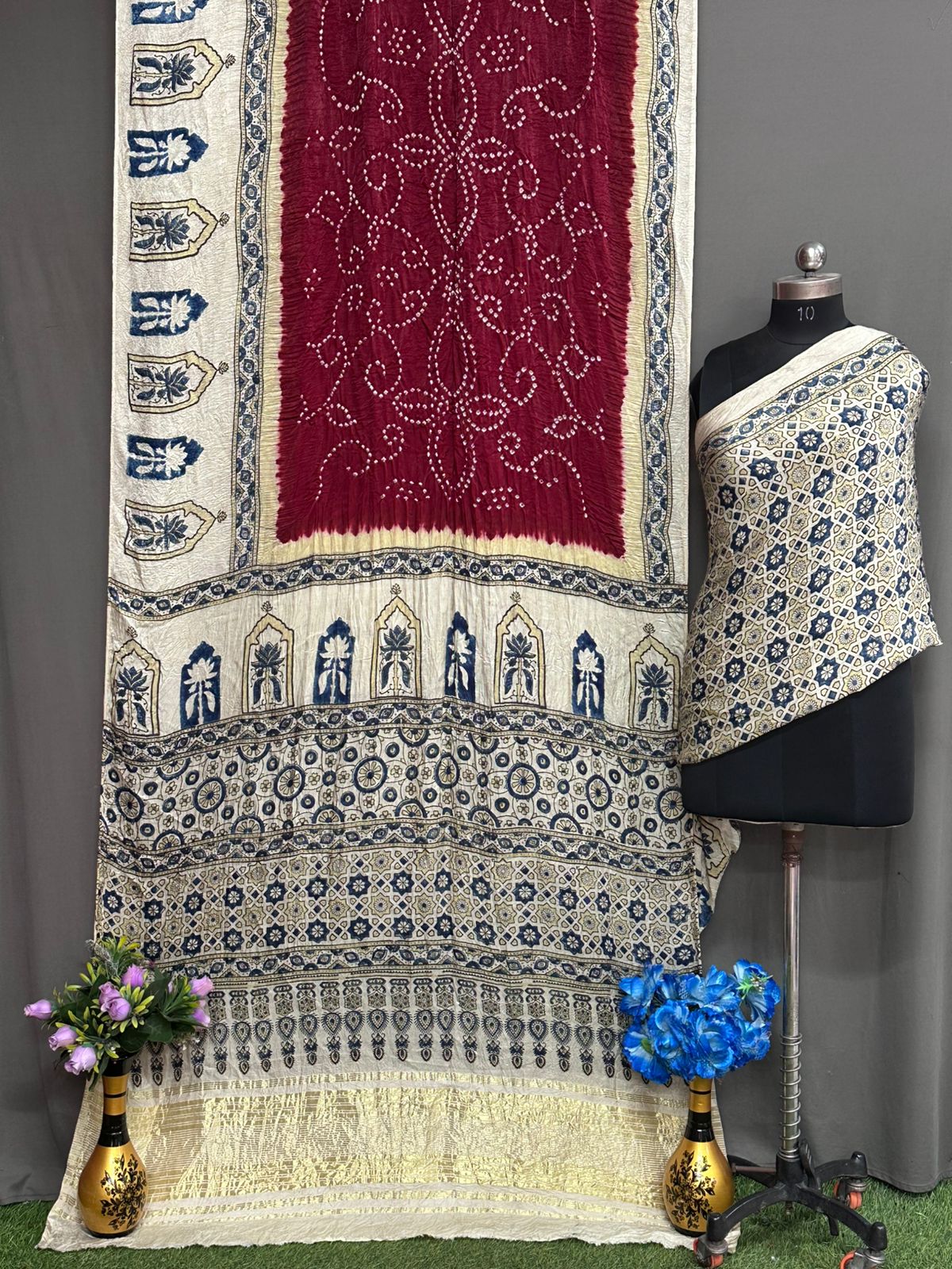 Pure Modal Silk Saree with blouse