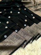 Banarasi katan mashru silk saree