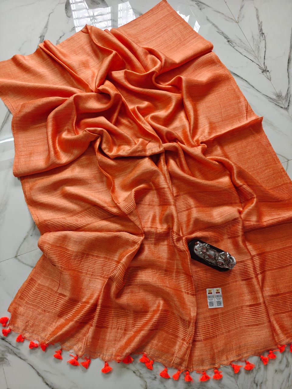 Bengal Handloom Pure Matka Silk Saree With ( Silk Mark Certified)