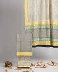 Exclusive new hand block printed cotton suits with cotton duptta