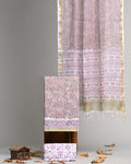 Pure Cotton Hand Block Print Suit With Kota Doriya Dupatta