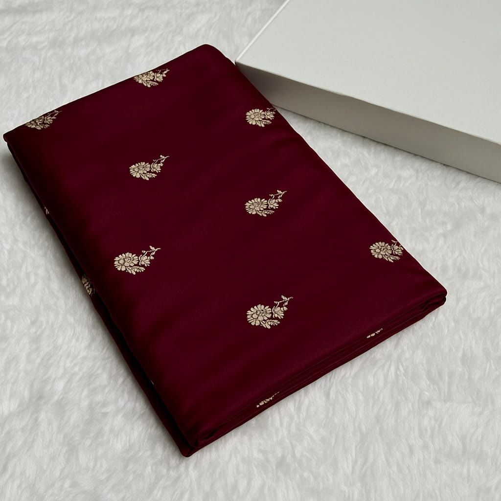 Banarasi katan mashru silk saree