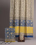 Exclusive new hand block printed cotton suits with cotton duptta