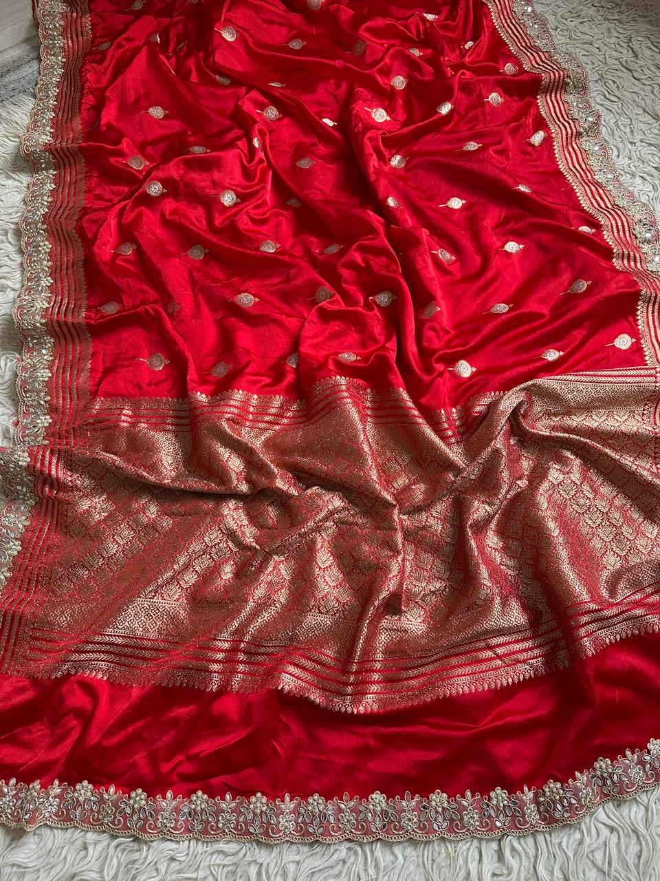 Banarasi premium mashru silk saree