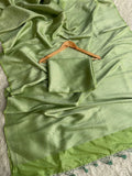 Banarasi Semi Katan Silk Saree With Blouse
